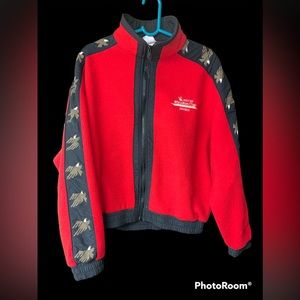 Vintage Nascar Winston Cup Fleece Zip-Up